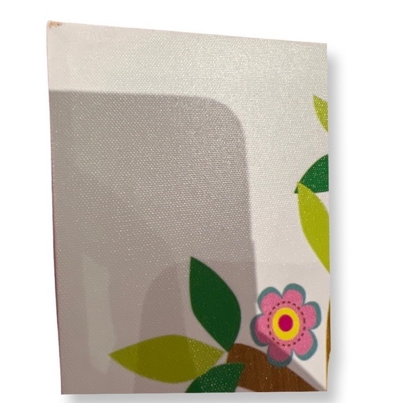 OWL picture kids baby bedroom decorations pink and blue owls and squirrel tree - Picture 7 of 10